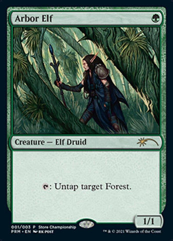 Arbor Elf [Wizards Play Network 2021] - Rocket TCG