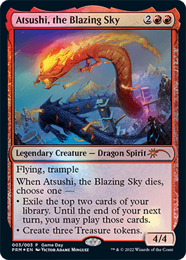 Atsushi, the Blazing Sky [Game Day 2022] - Rocket TCG