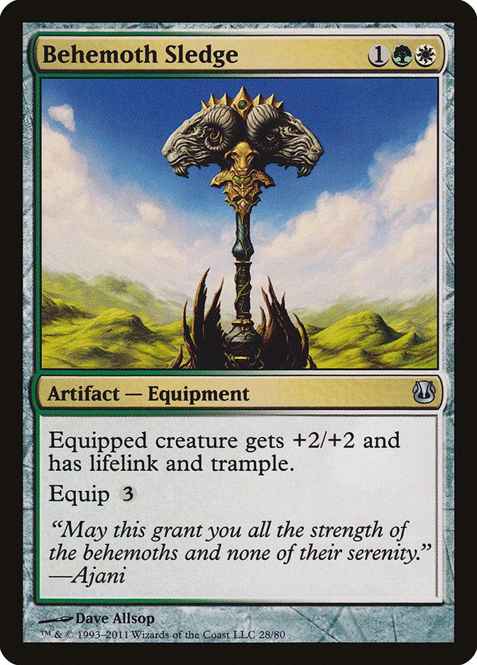 Behemoth Sledge [Duel Decks: Ajani vs. Nicol Bolas] - Rocket TCG