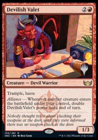 Devilish Valet (Promo Pack) [Streets of New Capenna Promos] - Rocket TCG