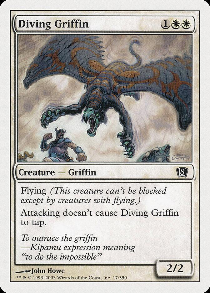 Diving Griffin [Eighth Edition] - Rocket TCG