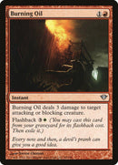 Burning Oil [Dark Ascension] - Rocket TCG