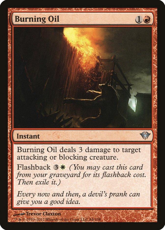 Burning Oil [Dark Ascension] - Rocket TCG