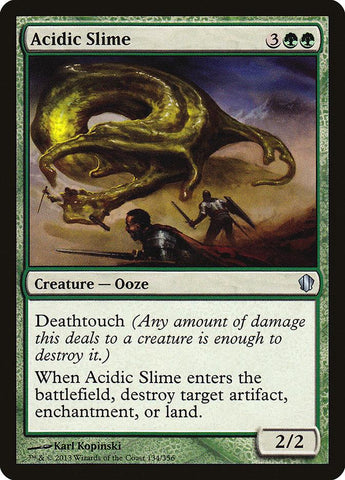 Acidic Slime [Commander 2013] - Rocket TCG