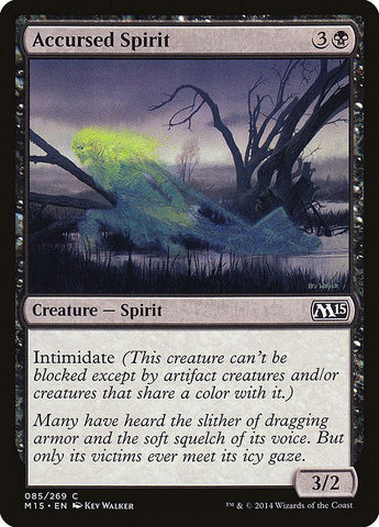 Accursed Spirit [Magic 2015] - Rocket TCG