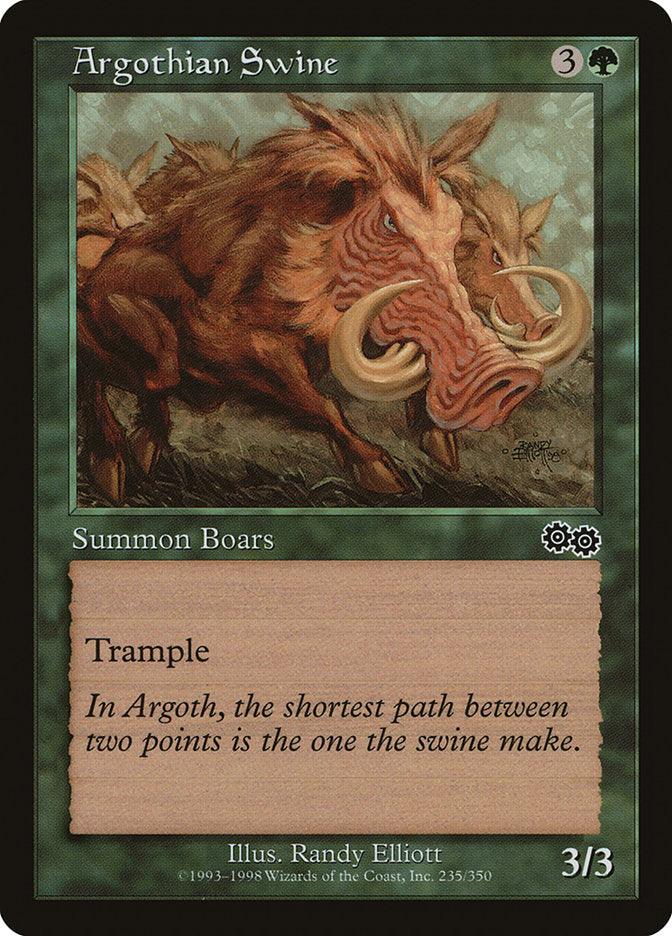 Argothian Swine [Urza's Saga] - Rocket TCG