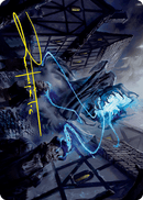 Dreamshackle Geist Art Card (Gold-Stamped Signature) [Innistrad: Crimson Vow Art Series] - Rocket TCG