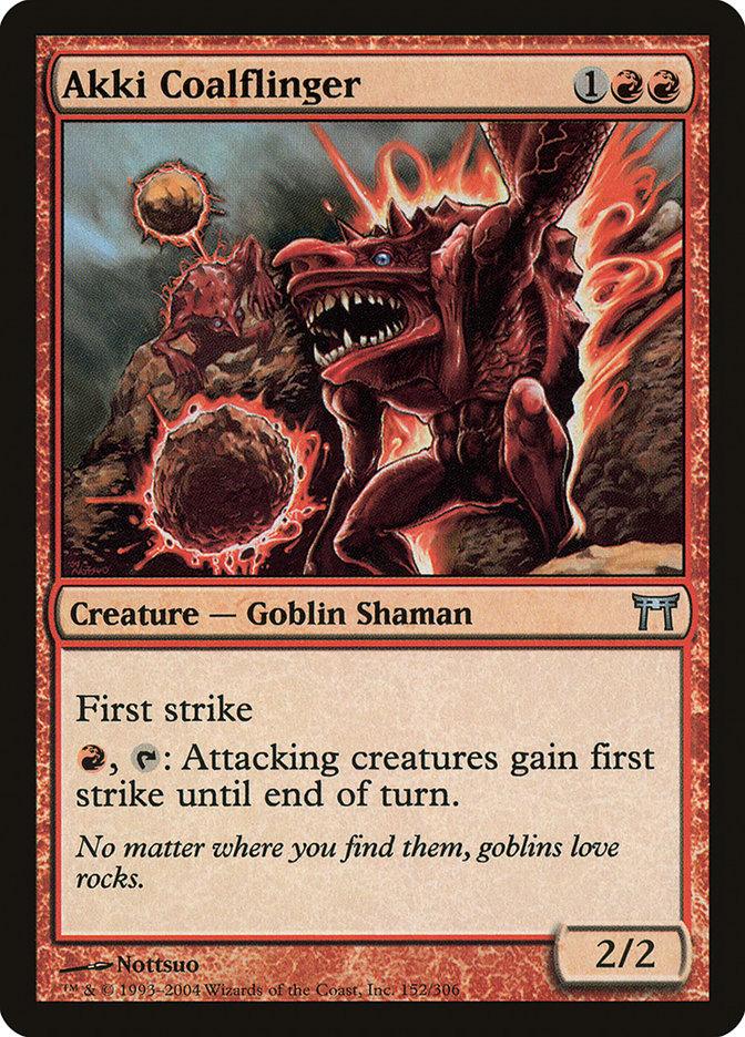 Akki Coalflinger [Champions of Kamigawa] - Rocket TCG