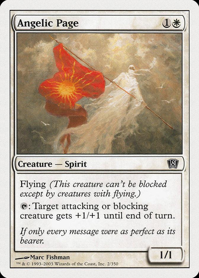 Angelic Page [Eighth Edition] - Rocket TCG