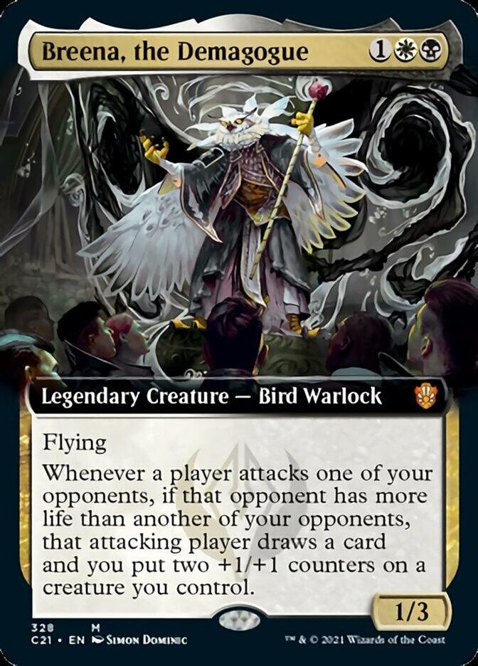 Breena, the Demagogue (Extended Art) [Commander 2021] - Rocket TCG