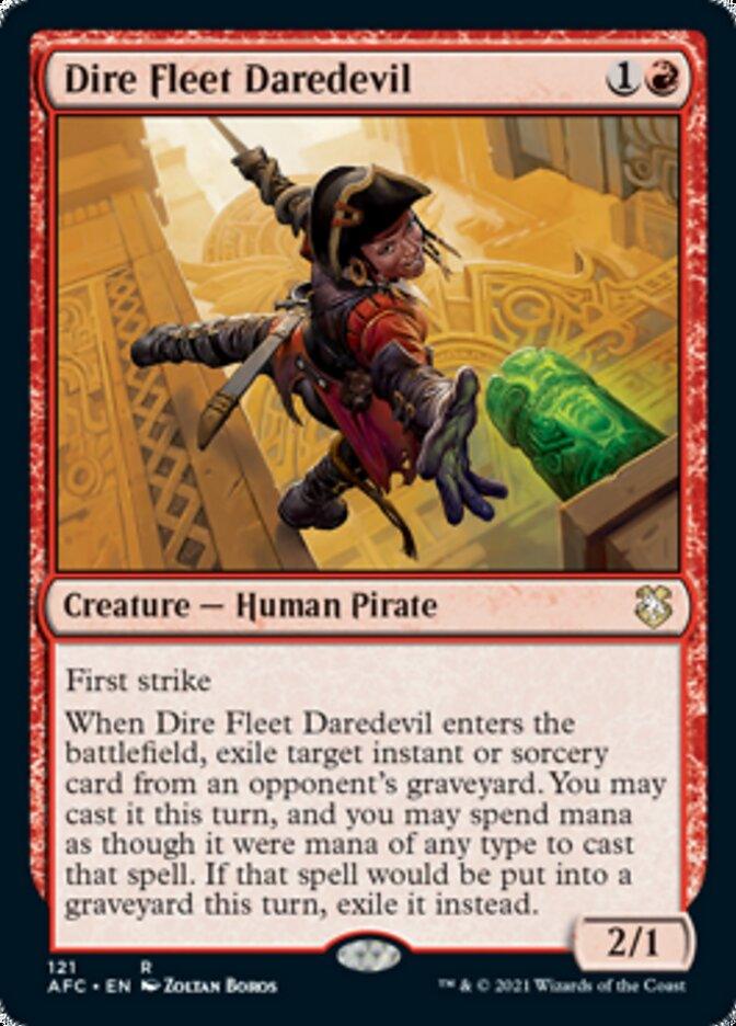 Dire Fleet Daredevil [Dungeons & Dragons: Adventures in the Forgotten Realms Commander] - Rocket TCG