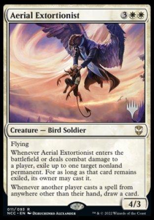 Aerial Extortionist (Promo Pack) [Streets of New Capenna Commander Promos] - Rocket TCG