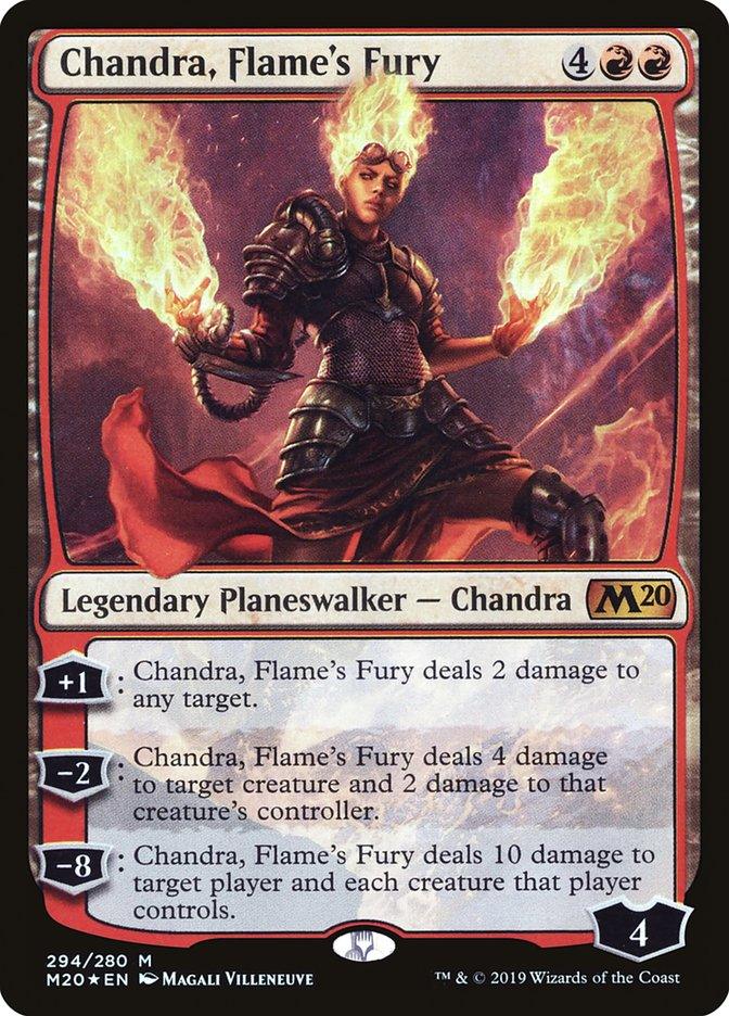 Chandra, Flame's Fury [Core Set 2020] - Rocket TCG