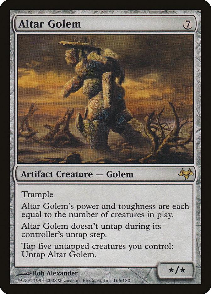 Altar Golem [Eventide] - Rocket TCG