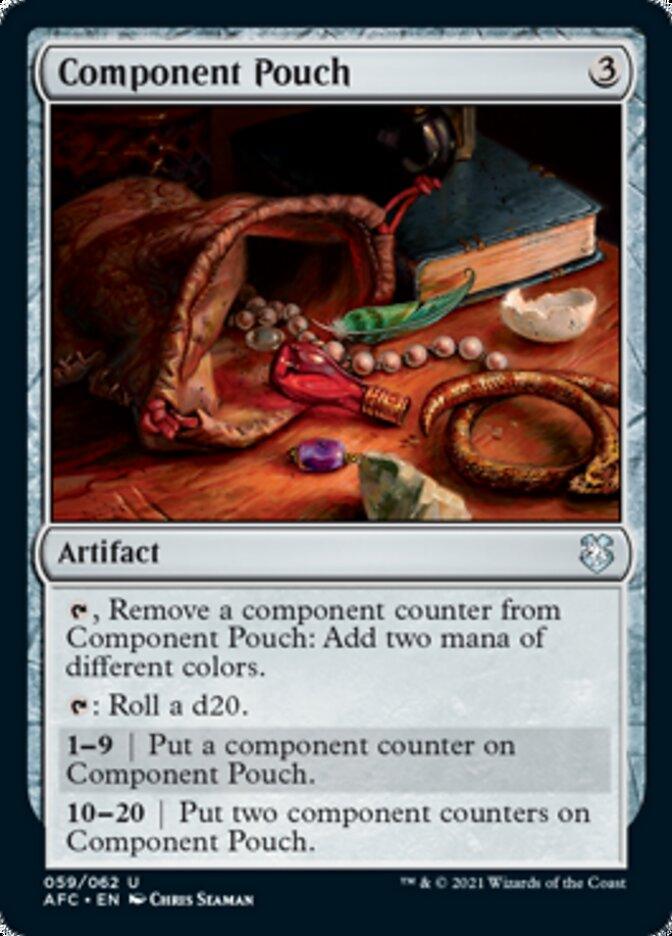 Component Pouch [Dungeons & Dragons: Adventures in the Forgotten Realms Commander] - Rocket TCG