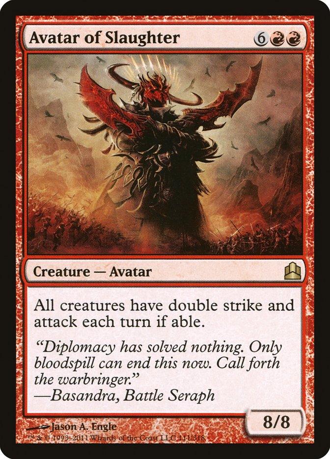 Avatar of Slaughter [Commander 2011] - Rocket TCG