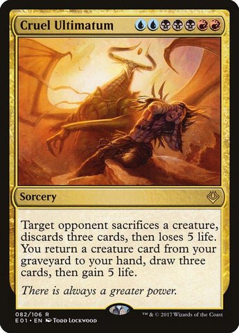 Cruel Ultimatum [Archenemy: Nicol Bolas] - Rocket TCG