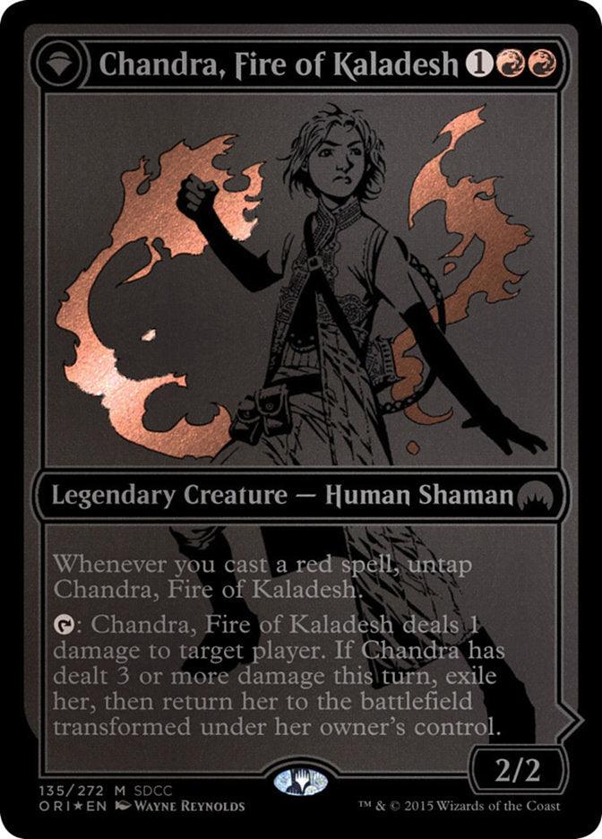 Chandra, Fire of Kaladesh // Chandra, Roaring Flame [San Diego Comic-Con 2015] - Rocket TCG