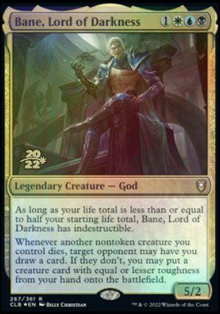 Bane, Lord of Darkness [Commander Legends: Battle for Baldur's Gate Prerelease Promos] - Rocket TCG