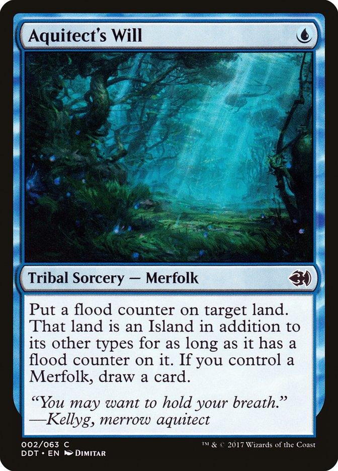 Aquitect's Will [Duel Decks: Merfolk vs. Goblins] - Rocket TCG