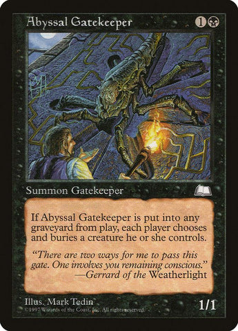 Abyssal Gatekeeper [Weatherlight] - Rocket TCG