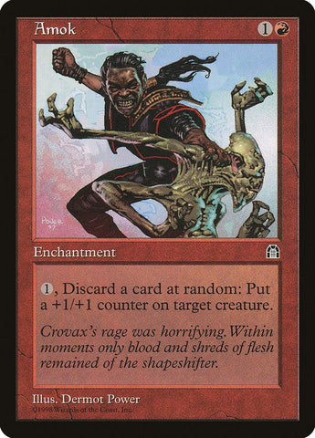 Amok [Stronghold] - Rocket TCG