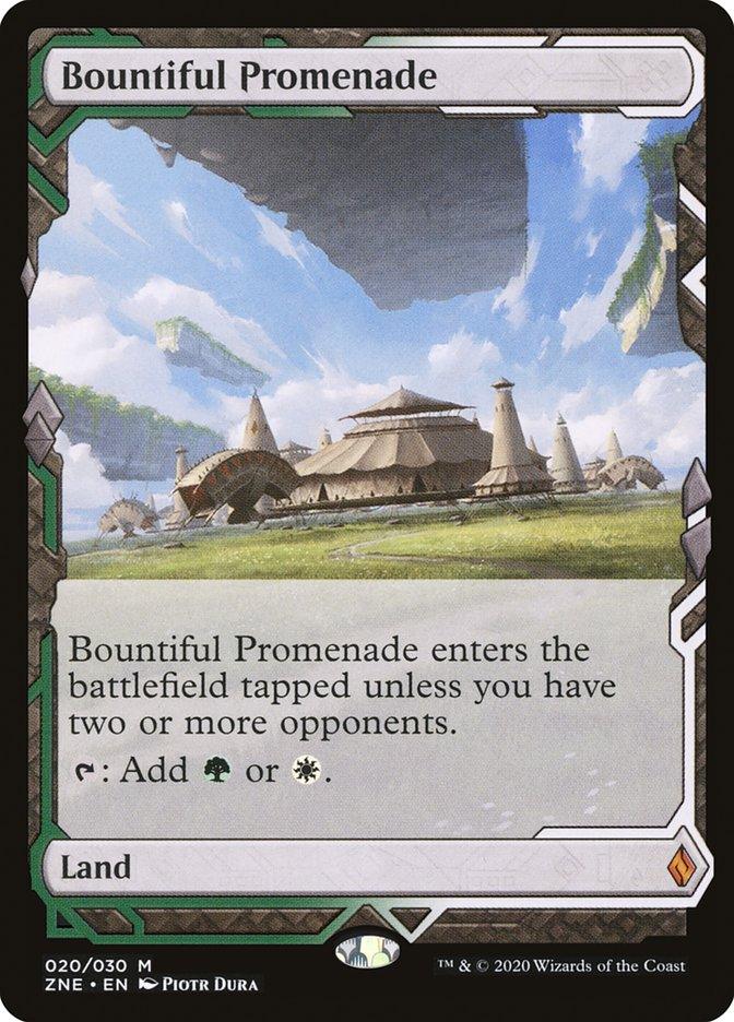 Bountiful Promenade (Expeditions) [Zendikar Rising Expeditions] - Rocket TCG