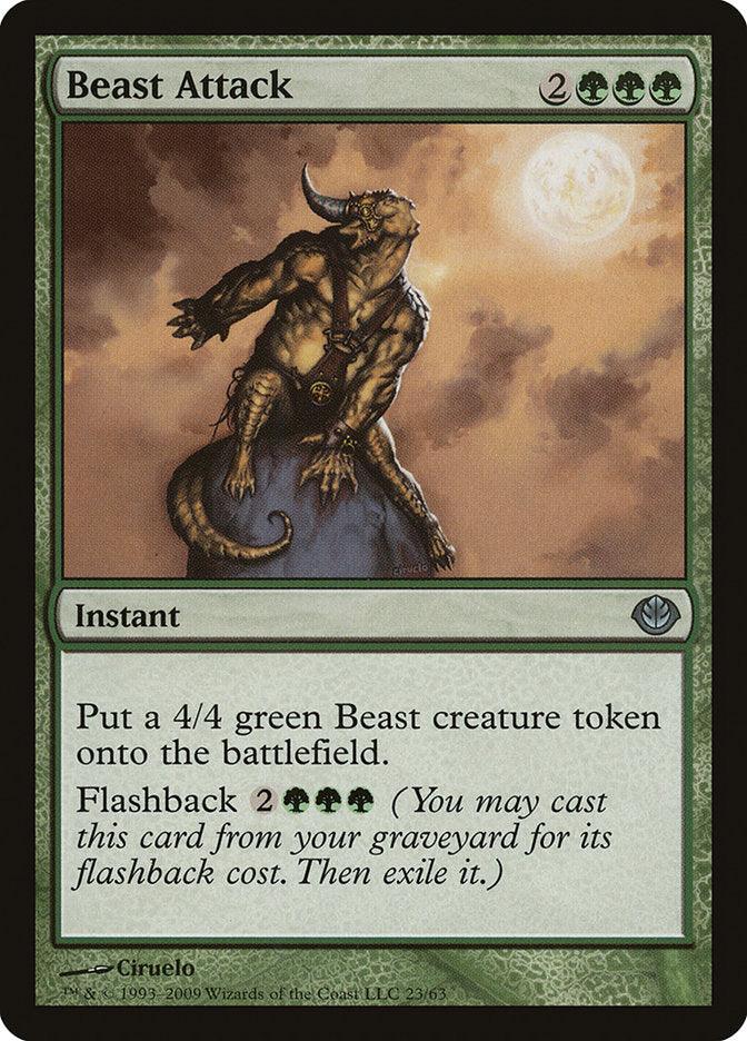 Beast Attack [Duel Decks: Garruk vs. Liliana] - Rocket TCG