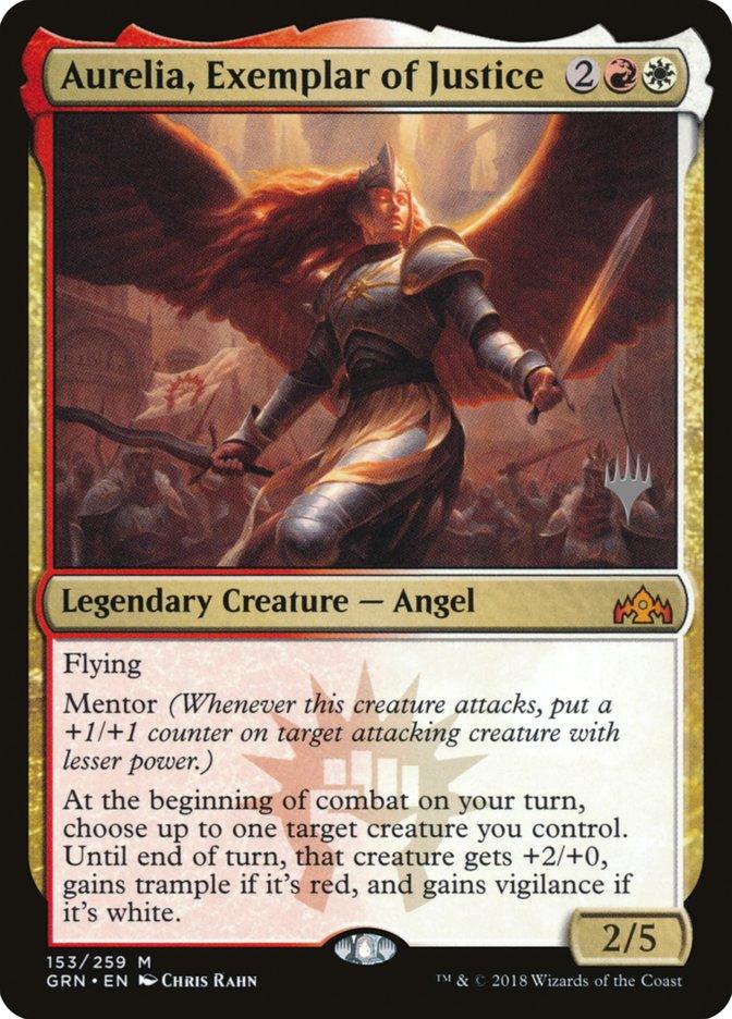 Aurelia, Exemplar of Justice (Promo Pack) [Guilds of Ravnica Promos] - Rocket TCG