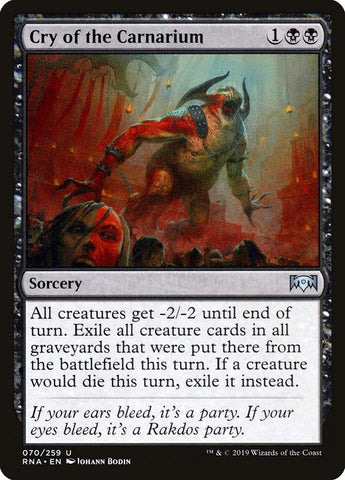 Cry of the Carnarium [Ravnica Allegiance] - Rocket TCG
