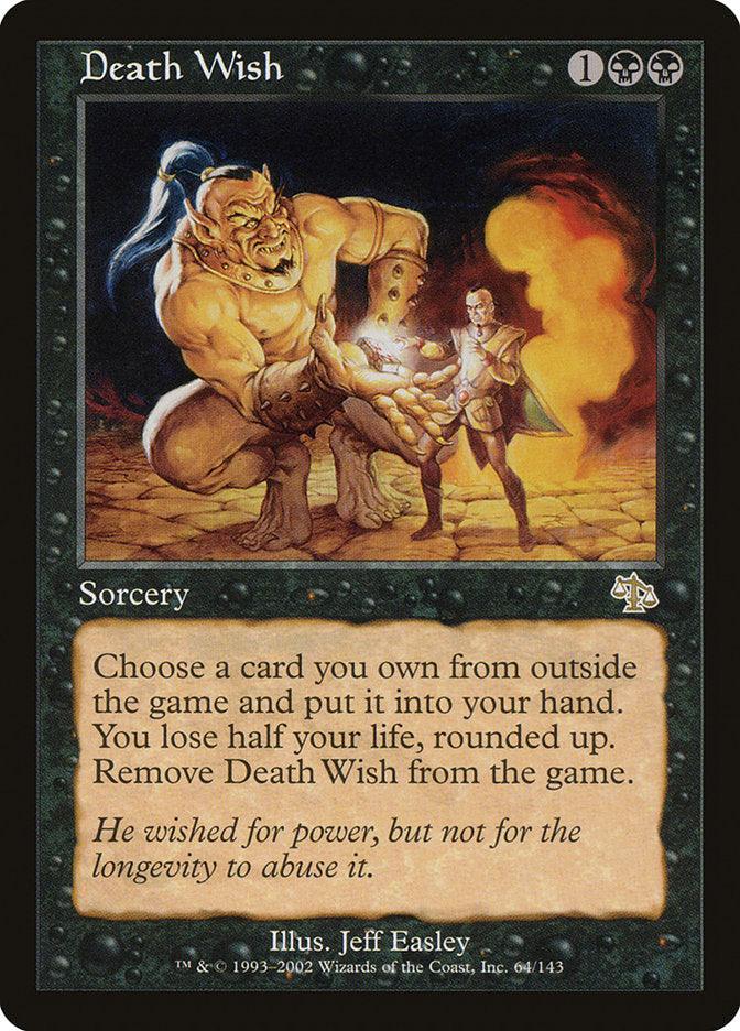 Death Wish [Judgment] - Rocket TCG