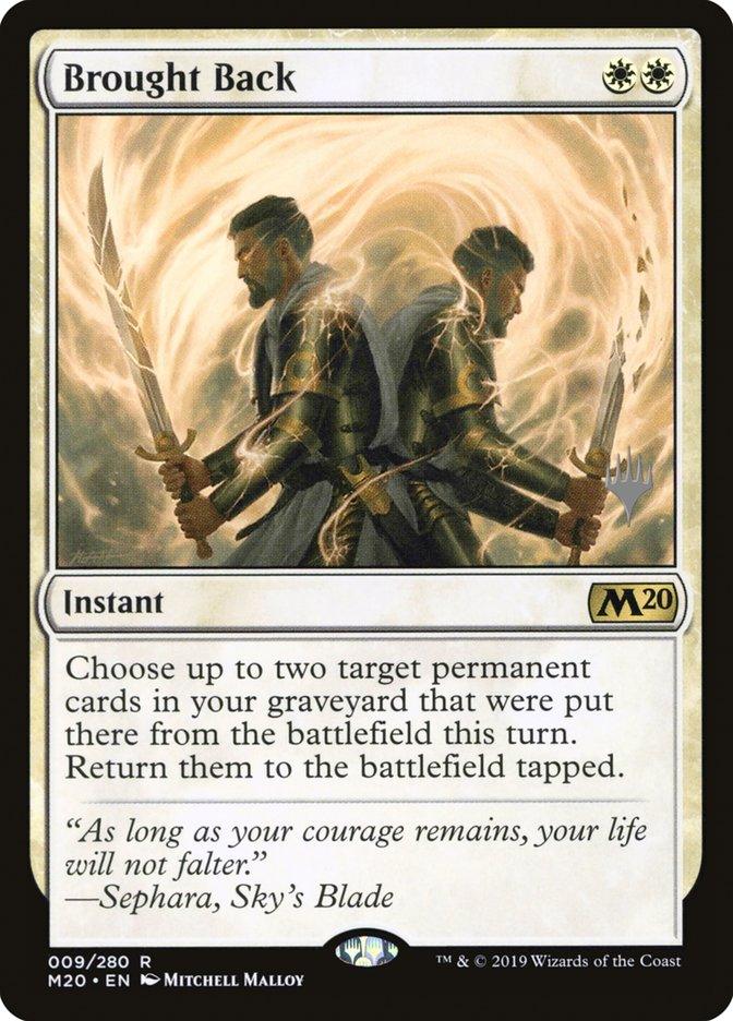 Brought Back (Promo Pack) [Core Set 2020 Promos] - Rocket TCG