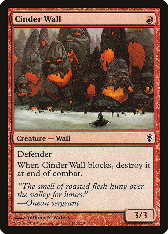 Cinder Wall [Conspiracy] - Rocket TCG