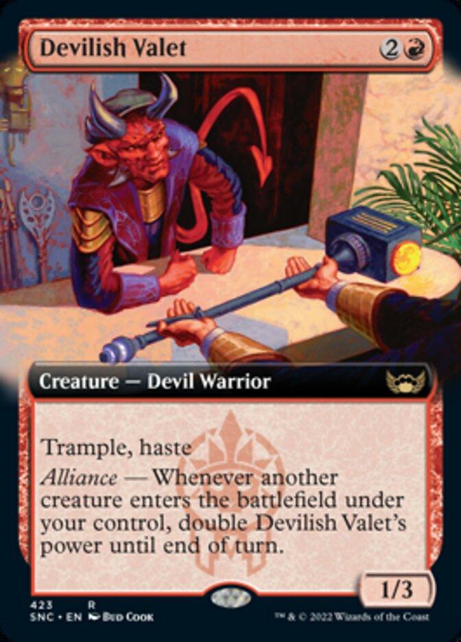 Devilish Valet (Extended Art) [Streets of New Capenna] - Rocket TCG