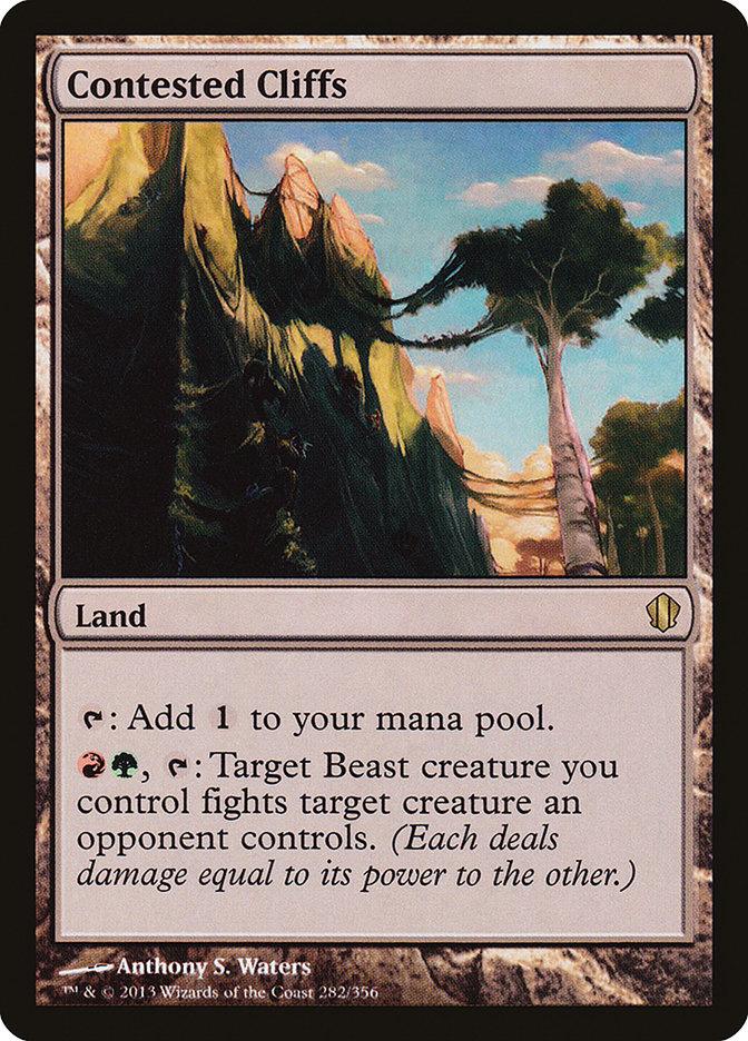 Contested Cliffs [Commander 2013] - Rocket TCG