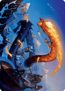 Atsushi, the Blazing Sky 1 Art Card [Kamigawa: Neon Dynasty Art Series] - Rocket TCG