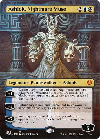 Ashiok, Nightmare Muse (Borderless) [Theros Beyond Death] - Rocket TCG