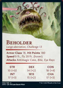 Beholder Art Card [Dungeons & Dragons: Adventures in the Forgotten Realms Art Series] - Rocket TCG