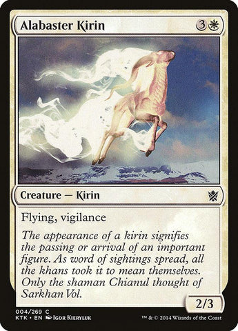 Alabaster Kirin [Khans of Tarkir] - Rocket TCG