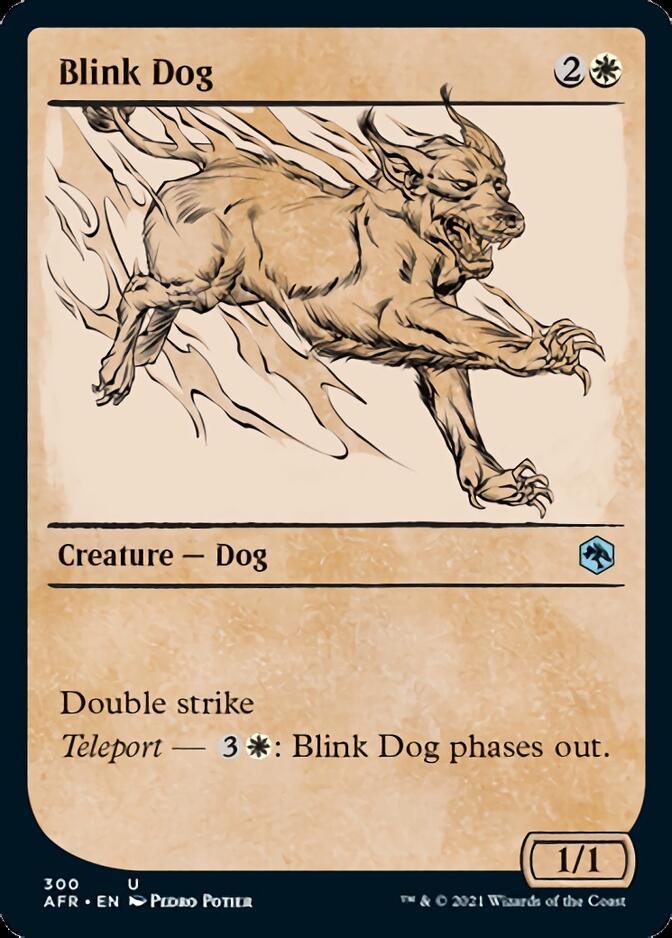 Blink Dog (Showcase) [Dungeons & Dragons: Adventures in the Forgotten Realms] - Rocket TCG