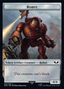 Astartes Warrior (001) // Robot Double-sided Token [Universes Beyond: Warhammer 40,000 Tokens] - Rocket TCG