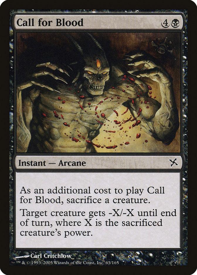 Call for Blood [Betrayers of Kamigawa] - Rocket TCG
