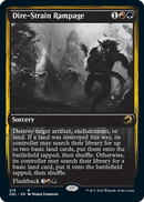 Dire-Strain Rampage [Innistrad: Double Feature] - Rocket TCG