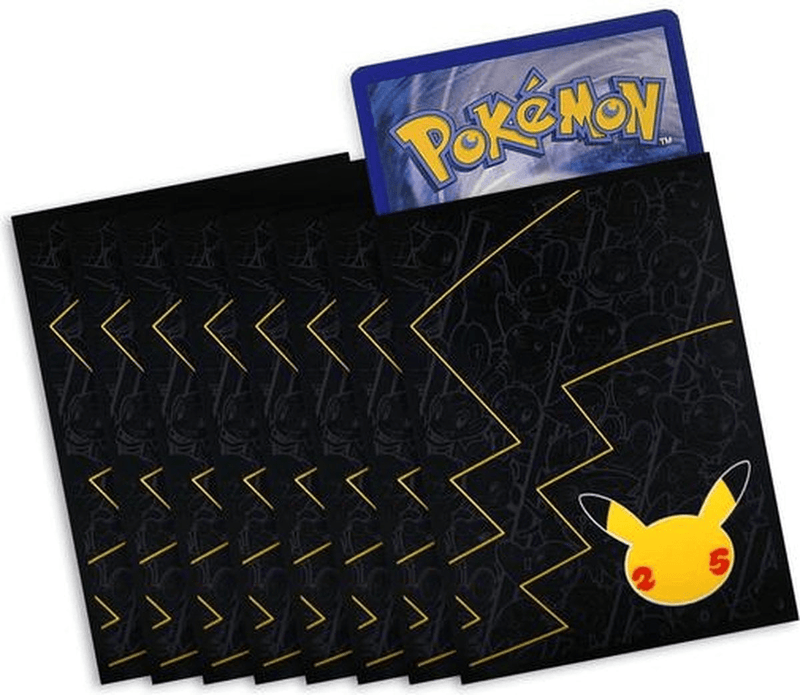 25th Anniversary Celebrations Card Sleeves (65ct) - Rocket TCG