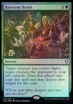 Barroom Brawl [Commander Legends: Battle for Baldur's Gate Prerelease Promos] - Rocket TCG