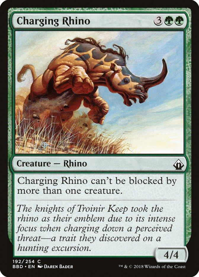 Charging Rhino [Battlebond] - Rocket TCG