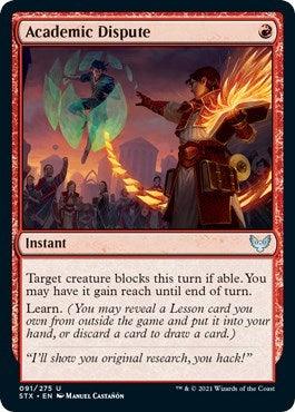 Academic Dispute [Strixhaven: School of Mages] - Rocket TCG