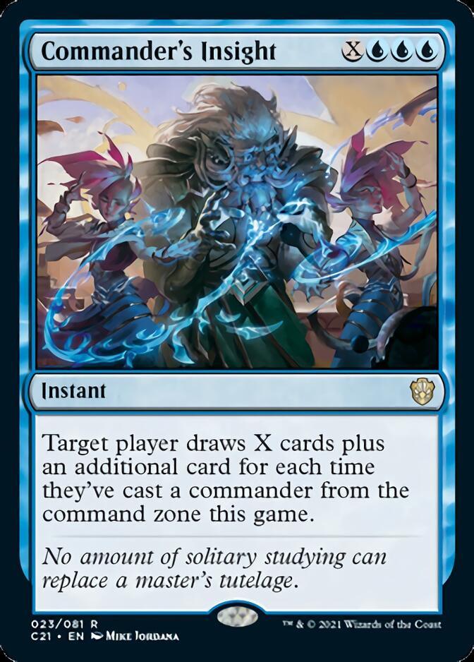 Commander's Insight [Commander 2021] - Rocket TCG