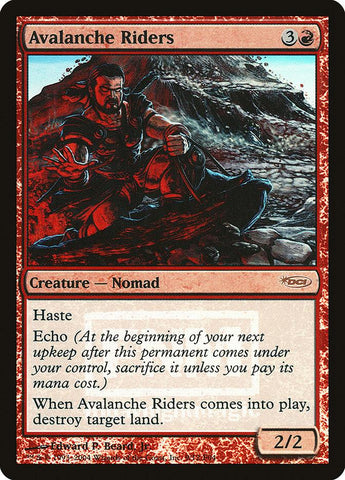 Avalanche Riders [Friday Night Magic 2004] - Rocket TCG