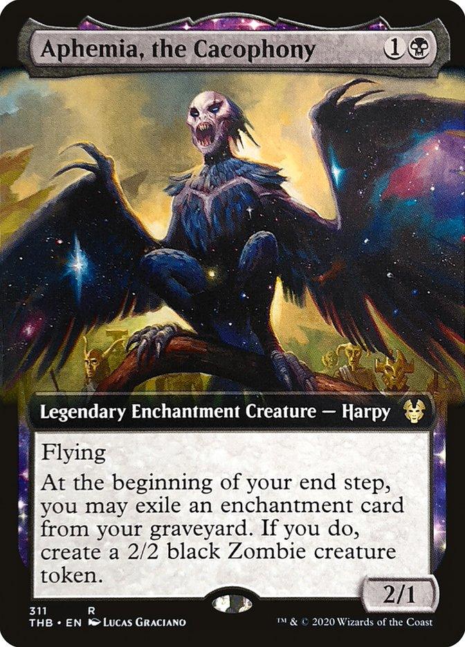 Aphemia, the Cacophony (Extended Art) [Theros Beyond Death] - Rocket TCG